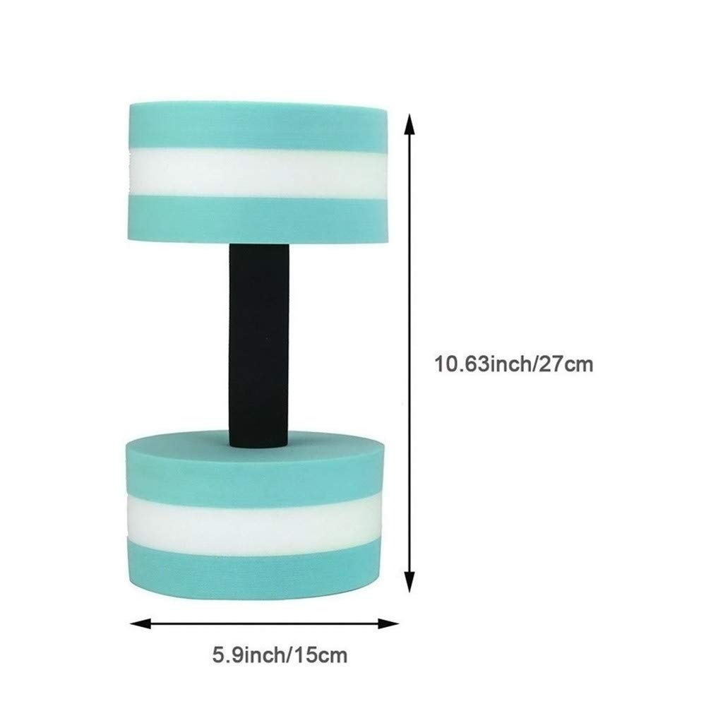 ZWMBYN Lot De 2 Haltères Aquatiques En Mousse EVA Pour Exercices En Piscine, Aquatique, Fitness, Barre à Main, équipement D'exercice De Piscine Pour Perte De Poids, Violet