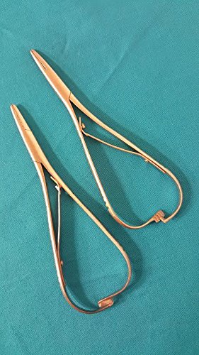 2 PCS Mathieu Needle Holder 5.5" Dental Instruments