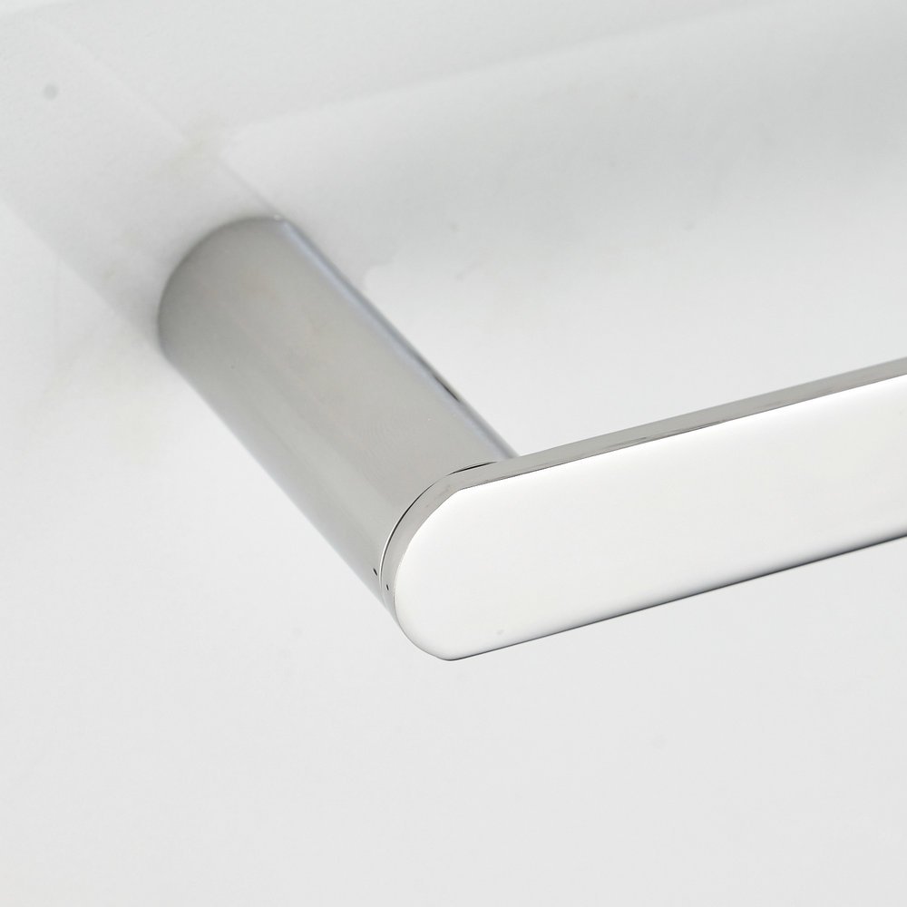 Barra de Toalla para Baño Cromo Pulido, Sus Acero Inoxidable, 60cm