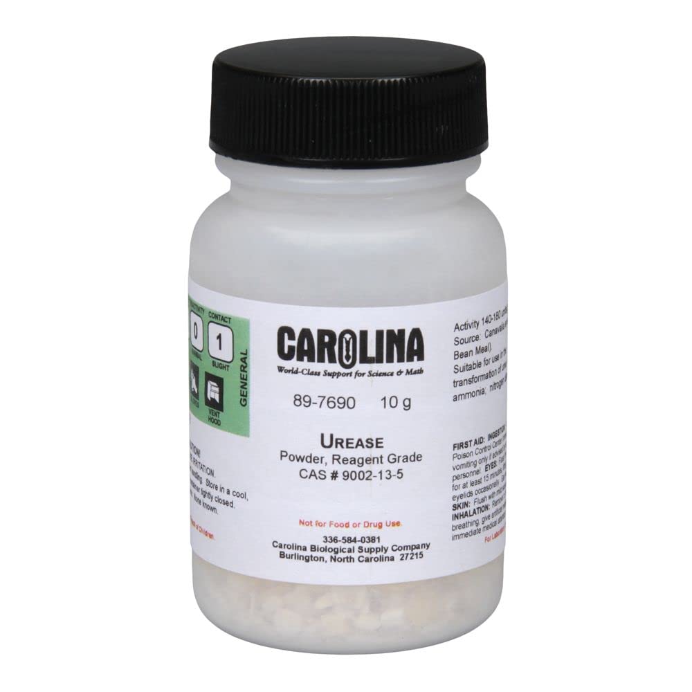 Urease, Powder, Reagent Grade, 10 G