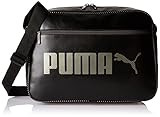 100 % PU Puma Campus Reporter Umhängetasche, schwarz (puma black), 40 x 29 x 13,5 cm