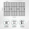 Grill Grates for Charbroil Advantage 4 Burner 463343015 463344015 463344116, Gas2coal 463340516 Gas Grill, Grill Grids for Char-Broil 463336016, Replacement for G467-0002-W1 Cast Iron Cooking Grids #1