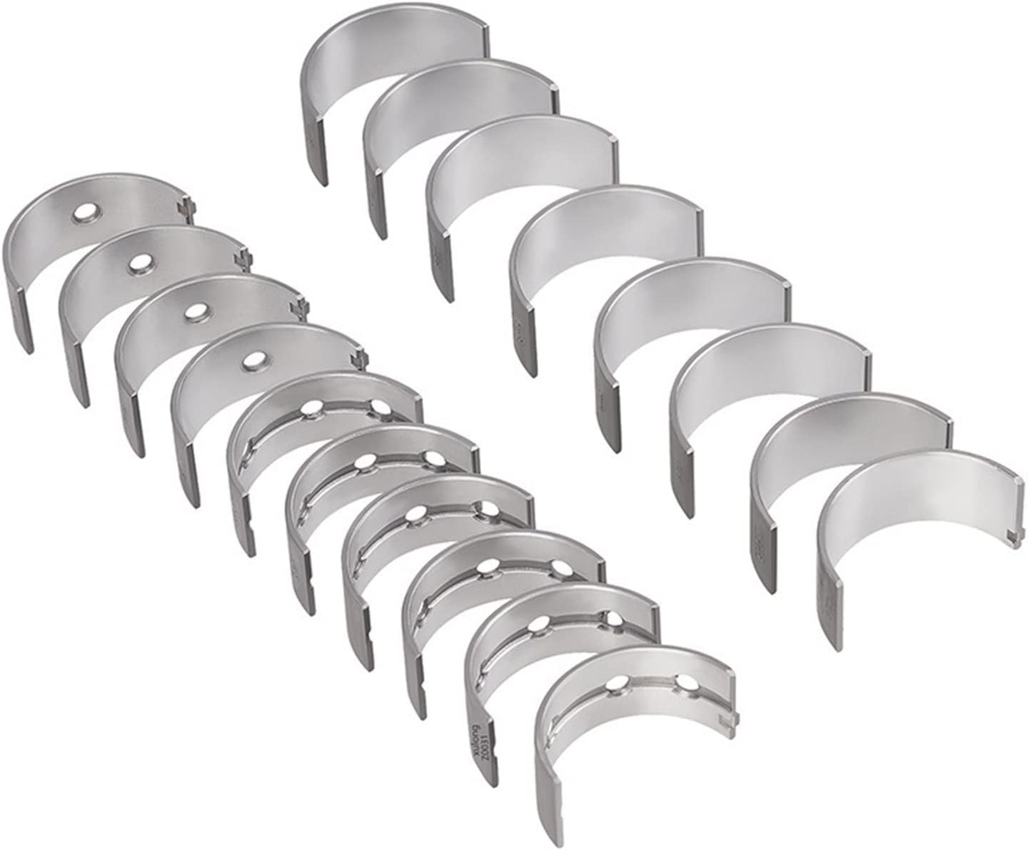 18 Pcs Motorcycle Engine Parts STD +25 +50 Connecting Rod Bearing And Main Crankshaft Bearing Compatible With Kawasaki Z750 Z 750(Oversize50 kit)