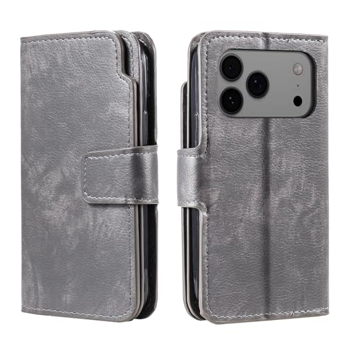Protection iPhone 14 Plus gris idéale pour vos sorties avec ses porte-cartes