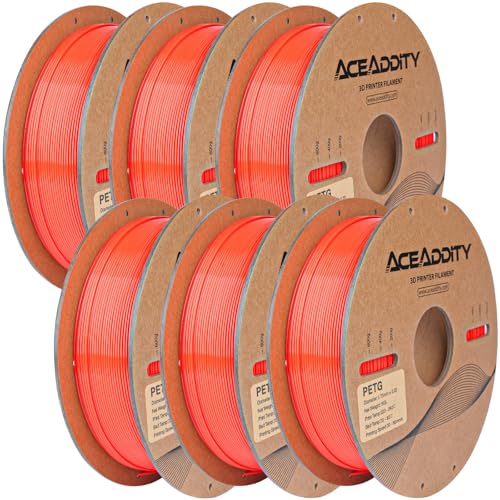 Aceaddity PETG Filament 1.75mm, Strong PETG 3D Printing Filament, Compatible with Most...
