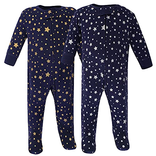 Image of Hudson Baby Baby Cotton Union Suit, 3 Pack