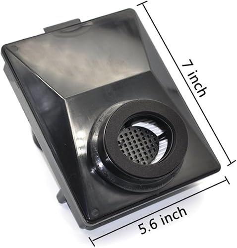 Miniatura 2 de EZ SPARES 2 filtros compatibles con Rainbow E2 estilo HEPA para la serie E2, compatibles con partes R12179 y R12647B, accesorio lavable y