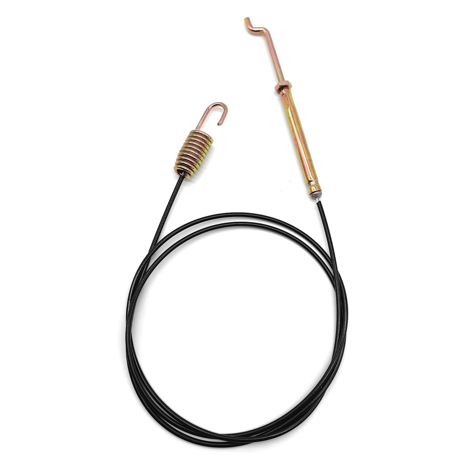 Kalttoy Multiple Model Helical Clutches Cable Replacement 45In For 2 Stage Snow Throwers 946-0897 946-0897A 746-0897 746-0897A Helical Clutches Cable For Blower Spring End
