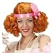 Widmann B9077 - Perücke Charleston, rot, der Goldenen 20er Jahre, Karneval, Mottoparty