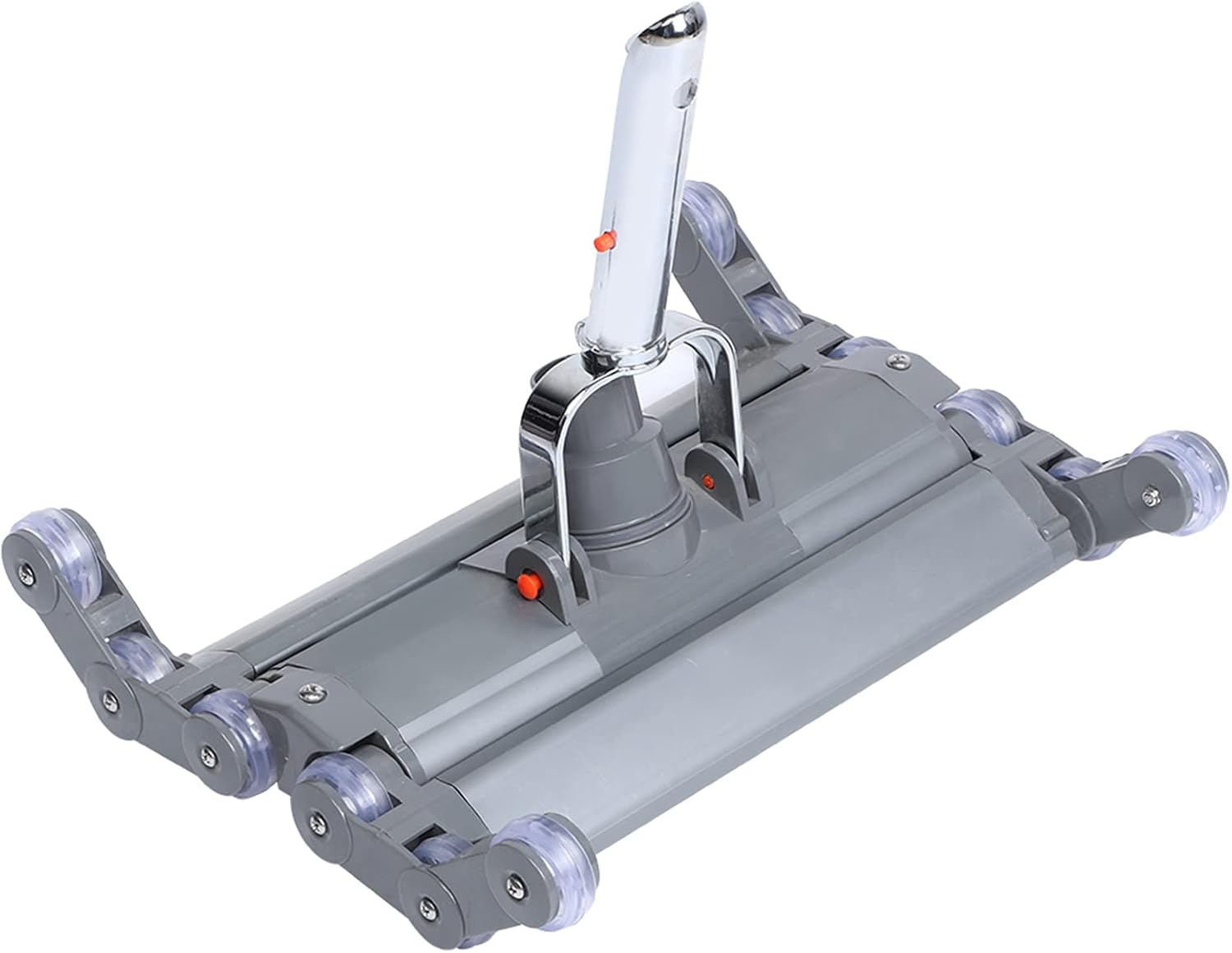 Alomejor Pool Vacuum Cleaner Efficient Aluminum Alloy Dirt Suction Head for Swimming Pool Equipment 14in Suction Cleaner for Maintenance