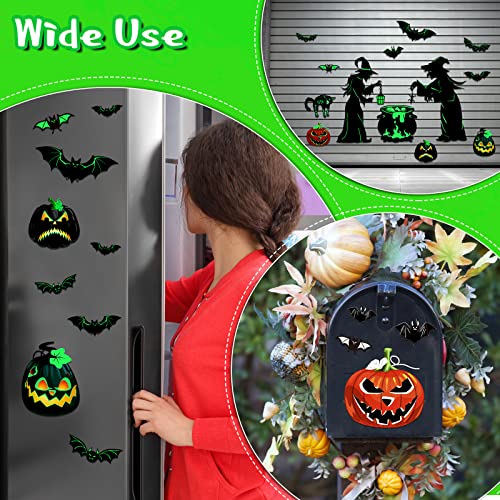 Decoraciones Magnéticas Halloween 16 Piezas Luminosas miniatura 6