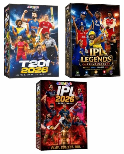 Image of Aamango T20 Cricket Collection (IPL Legends + T20I 2026 + IPL 2026)