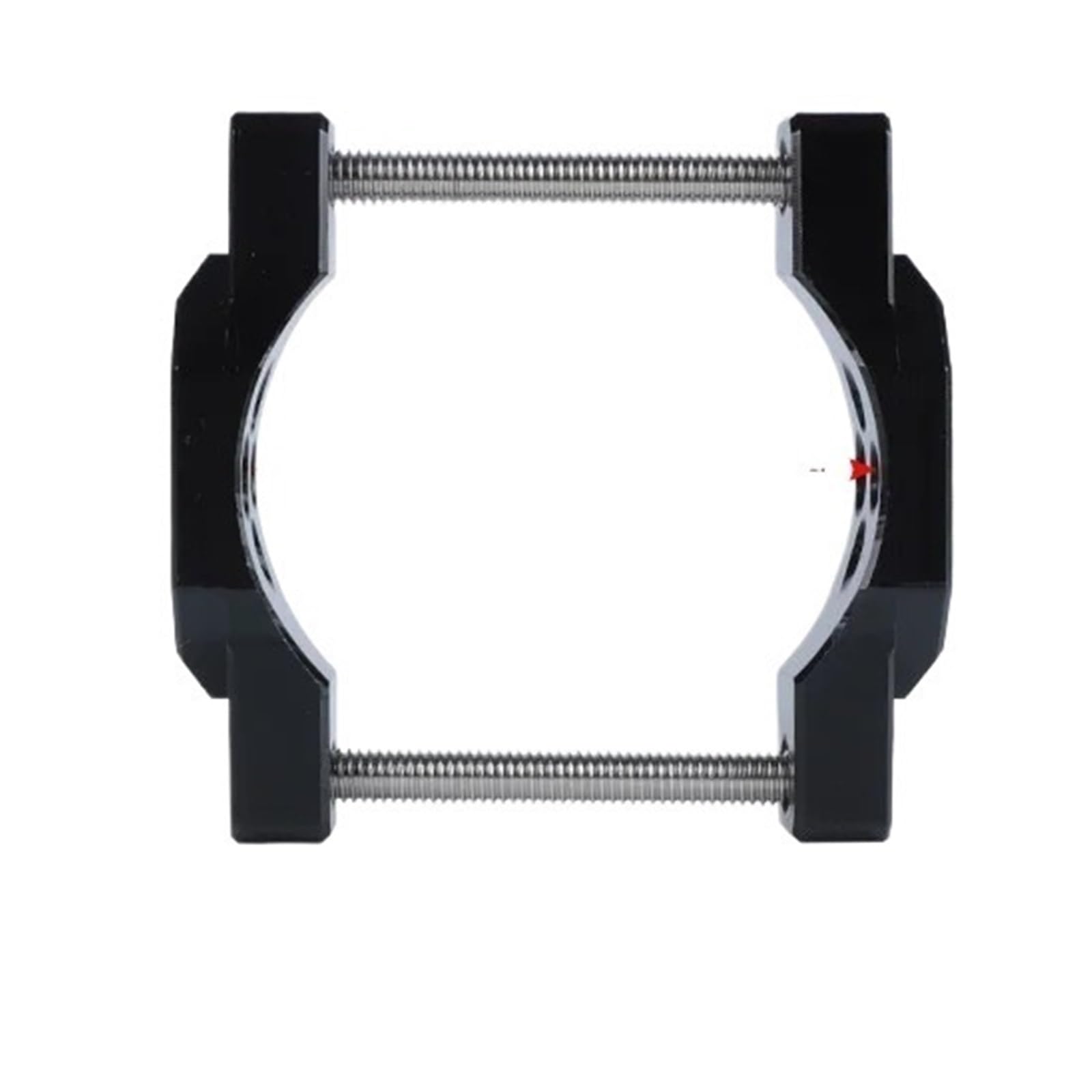 Bracket Light Motorcycle Stent Bracket 17-54mm Multifunction Holder Handle Fixed Bumper Headlight Clamp Auxiliary Spotlight Clip(2pcs Black 17mm-54mm)