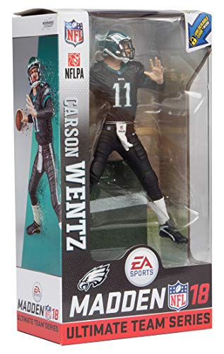 McFarlane Toys EA Sports Madden NFL 18 Ultimate Team Series 1 Carson Wentz Philadelphia Eagles Action Figure