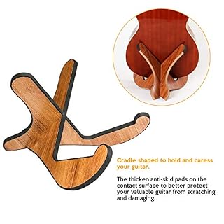 ValueHall Support pour Ukulélé en Bois Amovible Support pour Guitare en Bois Portable Universel Support De Guitare… - Les Beatles, Paul McCartney, John Lennon, RIngo Starr, George Harrison ValueHall Support pour Ukulélé en Bois Amovible Support pour Guitare en Bois Portable Universel Support De Guitare… – Image 5