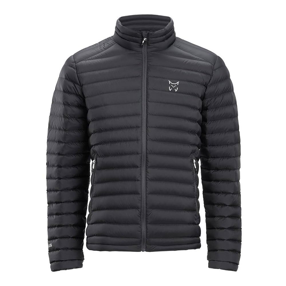 Kurtka Ligera de Pluma RDS aislante Contra el frío y con Corte Slim fit C: Antracita T: L