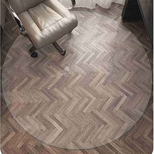 Clear Vinyl Runner Rugs - Durable Plastic Floor Protector Mat for Hardwood - Waterproof, Non-Slip, Heavy Duty Carpet Cover (16-51 inches)