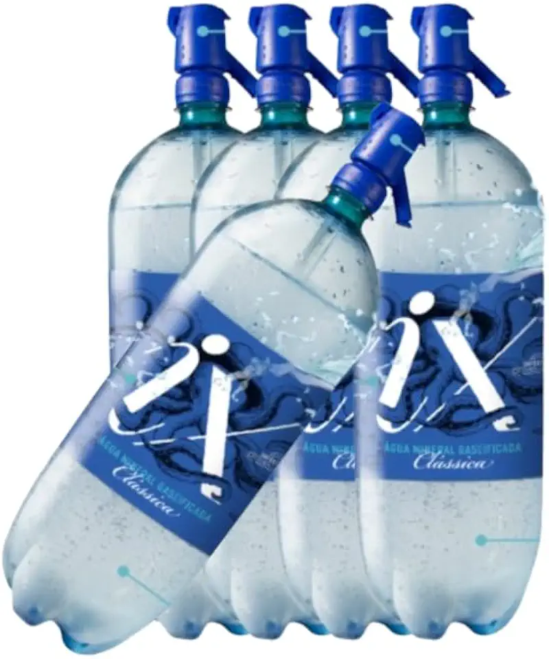 Kit 05 Água Mineral Gaseificada Ix Classica - Soda Italiana