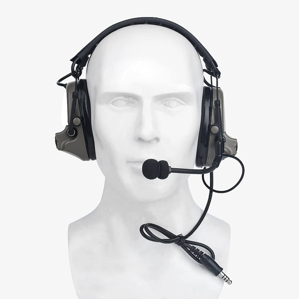 Amazon.co.jp: WADSN C2 タクティカルヘッドセット ノイズ除去