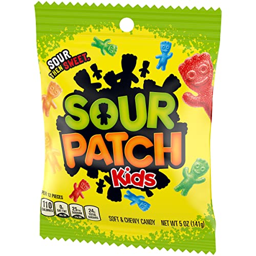 Sour Patch Weich und Zäh Süßigkeitentasche für Kinder, 141 g