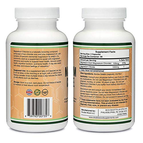Magnesium Chloride Capsules by Double Wood Supplements - Image 5