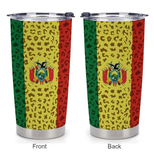 Portavasos para carro con diseño Leopardo Bolivia 4 piezas miniatura 3
