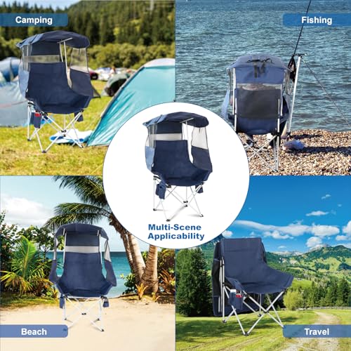 The Treasmap Folding Camping Chair