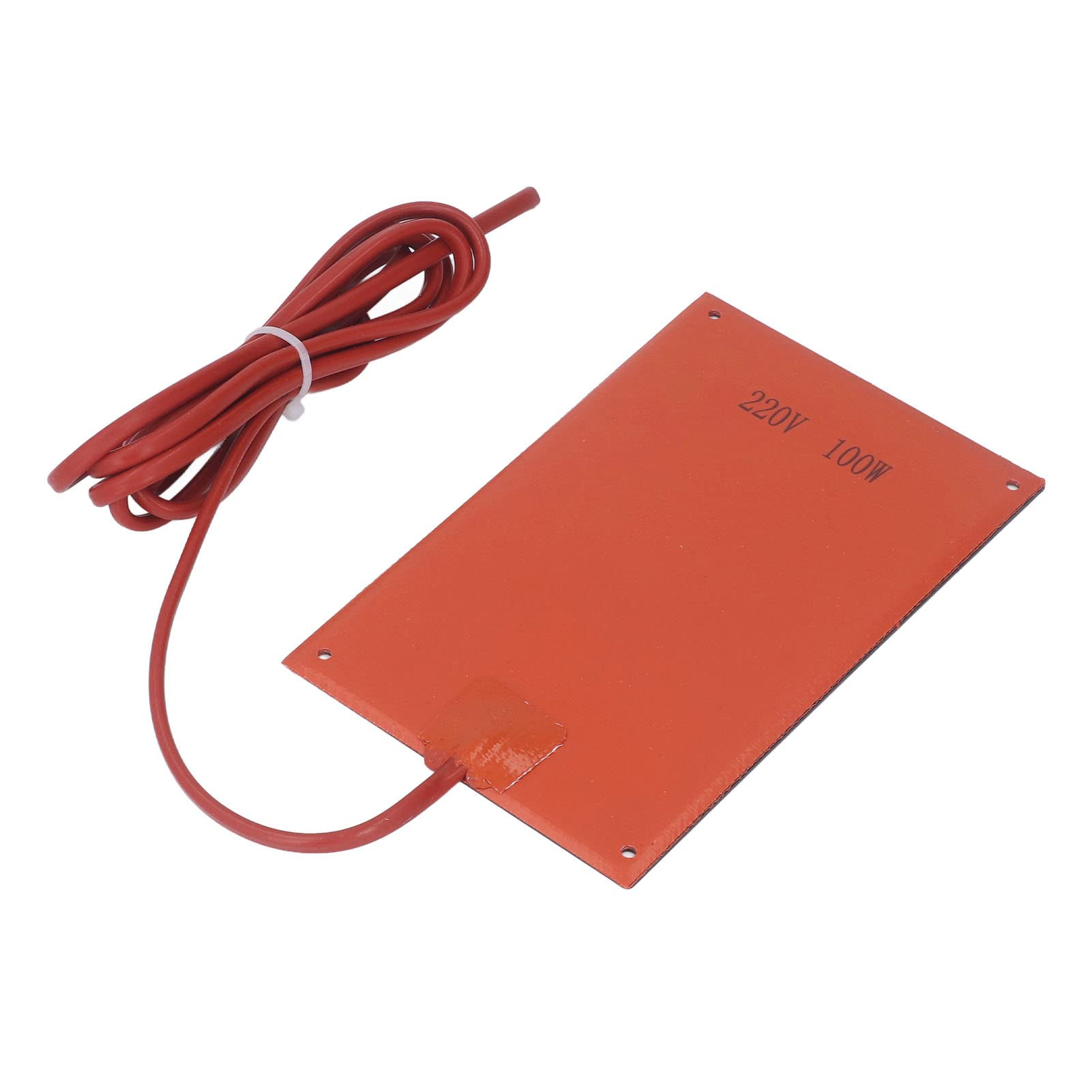 YWBL-WH Plaque Chauffante pour Moteur, Coussin en Caoutchouc de Silicone, 220V, 100W, pour la Déshumidification par Temps Froid, Résistance aux Hautes et Basses Températures