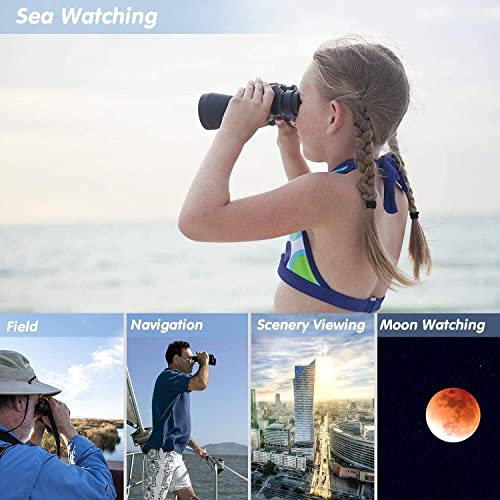 Image of Binocular for Long Distance | Telescopic Durbin for Bird Watching Trekking Sprots | Zoom-8x40 | Adjustable Lens for Clear Vision | Storage Bag with Lens Cover | Hanging Neck Strip