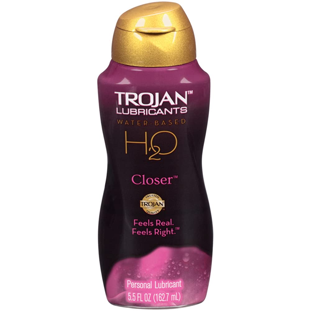 Amazon.com: TROJAN Lubricants H2O Closer Water-Based Lubricant, Personal  Lube, 5.5 fl oz : Everything Else