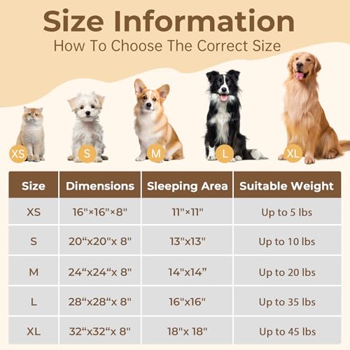 Calming Anti-Anxiety Donuts Dog And Cat Bed, Round Fluffy Soft Washable Small Medium Pet Bed For Puppy And Kitten, Cuddler Warming Comfortable Cushion, Luxury Anti-Slip Waterproof Mute Base 20in Gray - Image 4