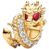 ZURWTCH Fit Women Bracelet Necklaces Fashion Gifts 925 Sterling Silver DIY Jewelry (Chinese Year of the Dragon Charm 0959)