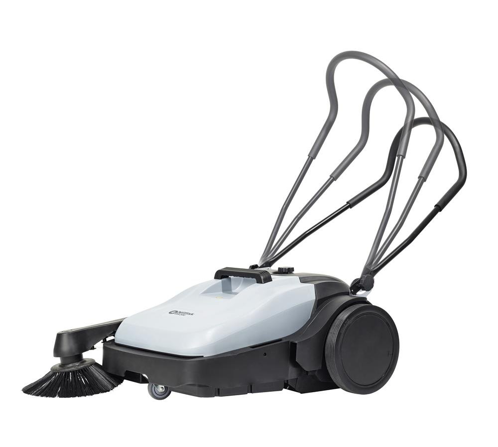 Nilfisk Handkehrmaschine SW200 700 (Kehrmaschine mit 480mm Kehrwalze, Behälter 38 L, 19,5 Kg, Handgriff einstellbar) 50000493