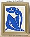 Blue Nude by Henri Matisse Abstract Wall Art: 11x14 Unframed Minimalist, Aesthetic & Boho Wall Art Print for Home, Office, Dorm, Bedroom & Studio Decor - Creative Housewarming Gift Idea for Art Lovers