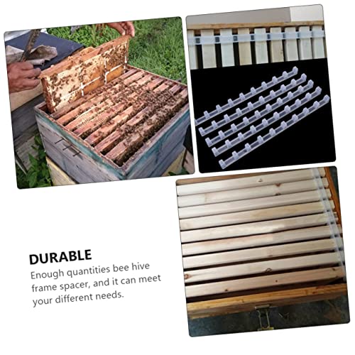 10 peças com moldura de favo de mel tira de cartão apicultura colmeia espaçador divisor nutritivo fo