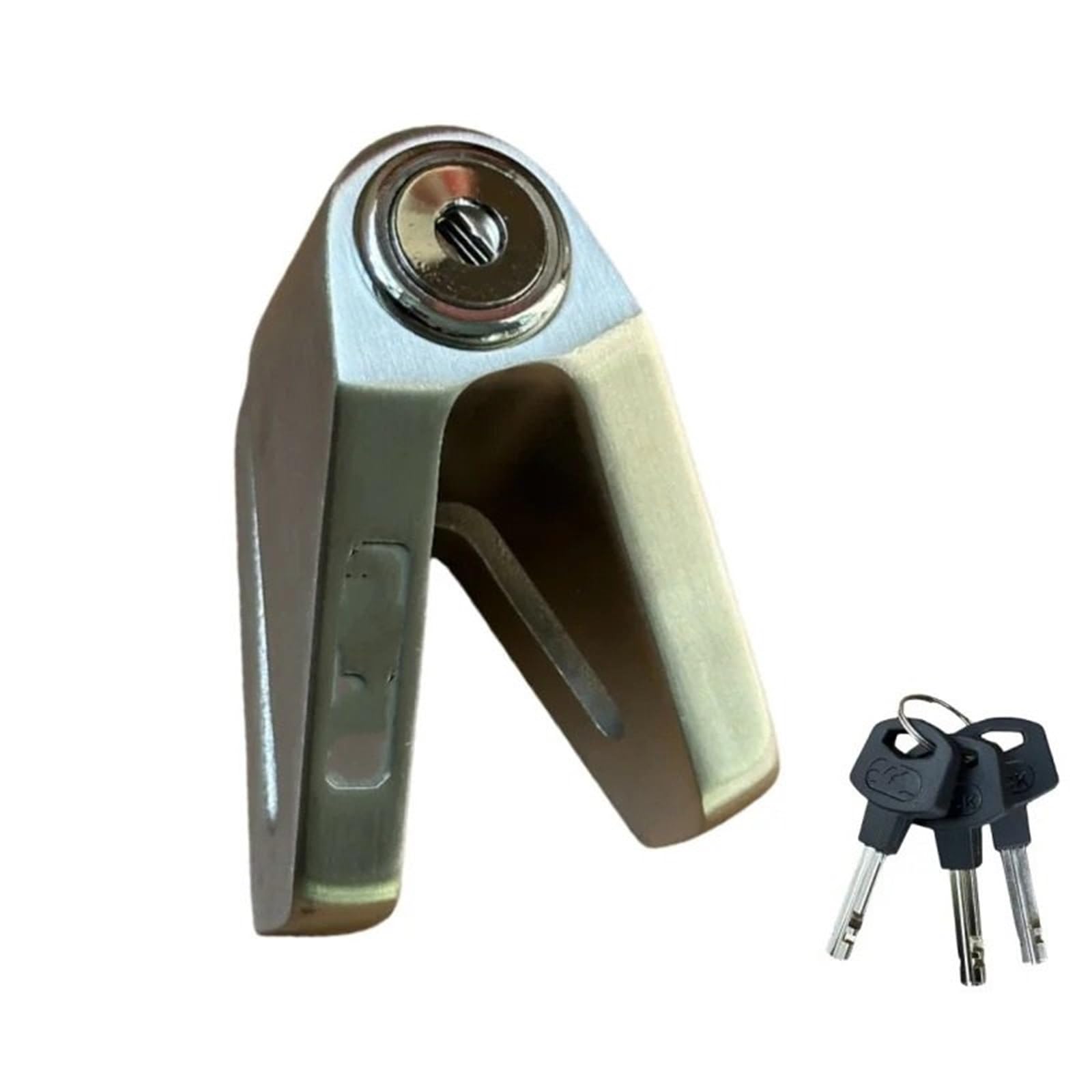 Serratura Antiscass Per Mountain U Doppio Bloccaggio | Acciaio inox Lucchetto antifurto per moto