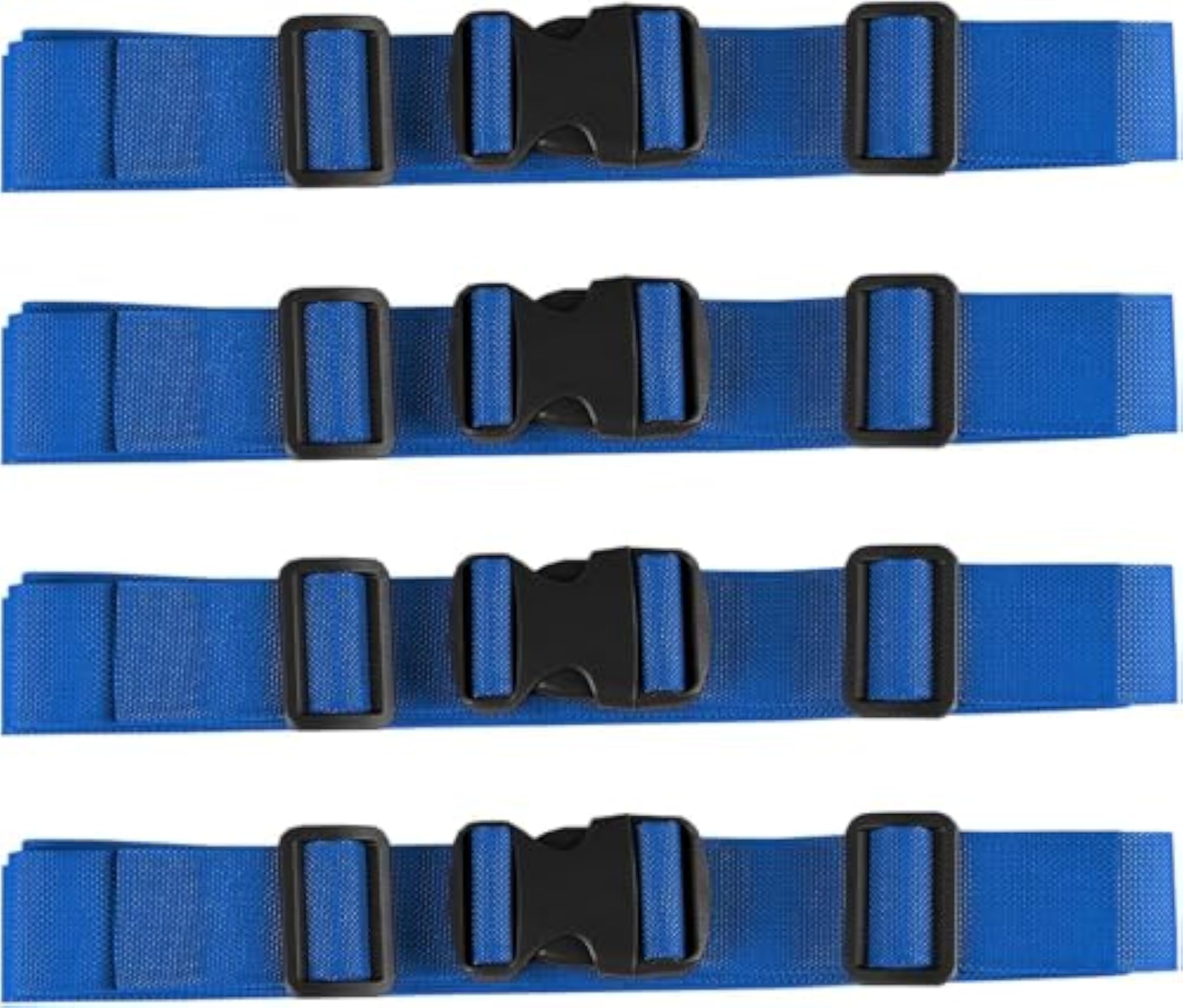 1.5" Adjustable Utility Luggage Straps, 4-Pack