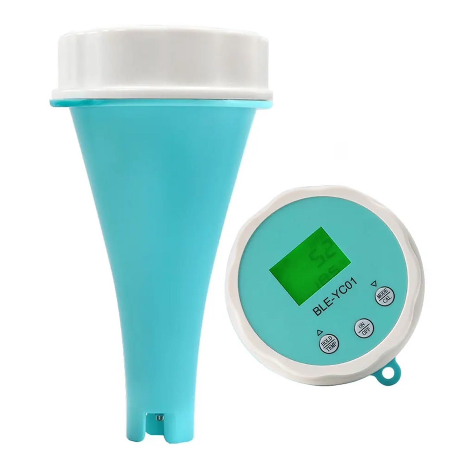 Analizador de agua piscina flotante inteligente 6 en 1, Monitor línea aplicación, medidor prueba calidad del BT PH CL TDS EC ORP TEMP Tester Laboratorio de investigación