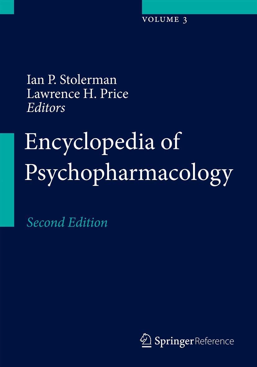 Photo 1 of Encyclopedia of Psychopharmacology (The book is on .pdf. It can be converted and can be used on Kindle or on all other reading devices.)