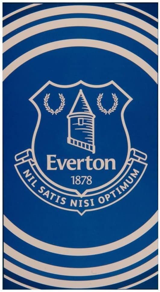 Everton F.C. TOWEL PULSE - 55in x 28in - Football Gift, Blue