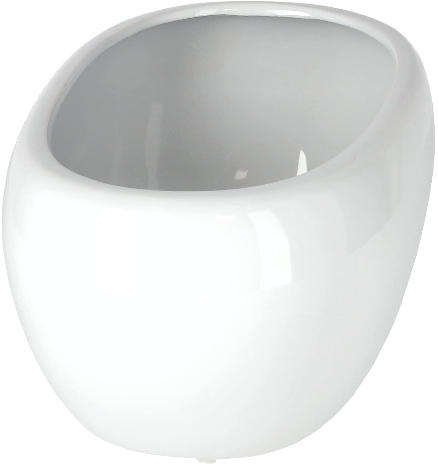 KOTARBAU® Pot de Fleurs en céramique pour Fleurs et Plantes Blanc