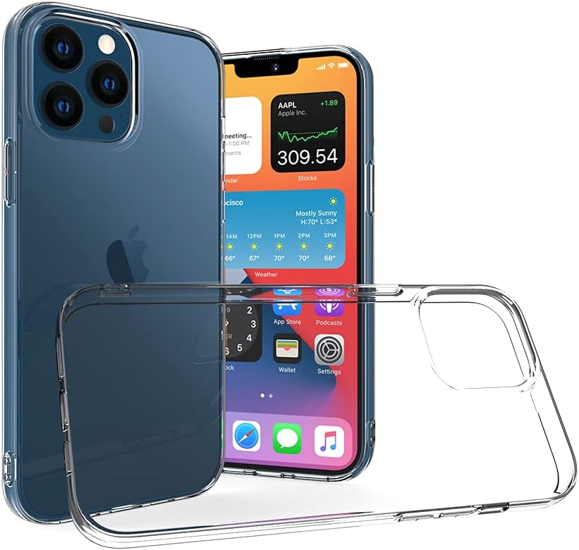 Clear Cover case for iPhone 13 Pro Max كفر شفاف لايفون (iPhone 13 pro max) Buy Online at Best