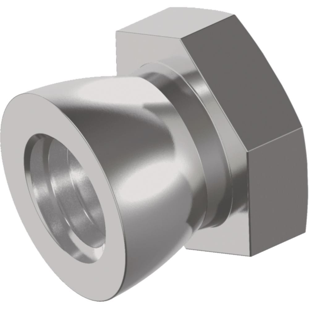 Écrou abreißmutter M10 inox A2 SW19 antivol lot de 100 pour vissage de sécurité