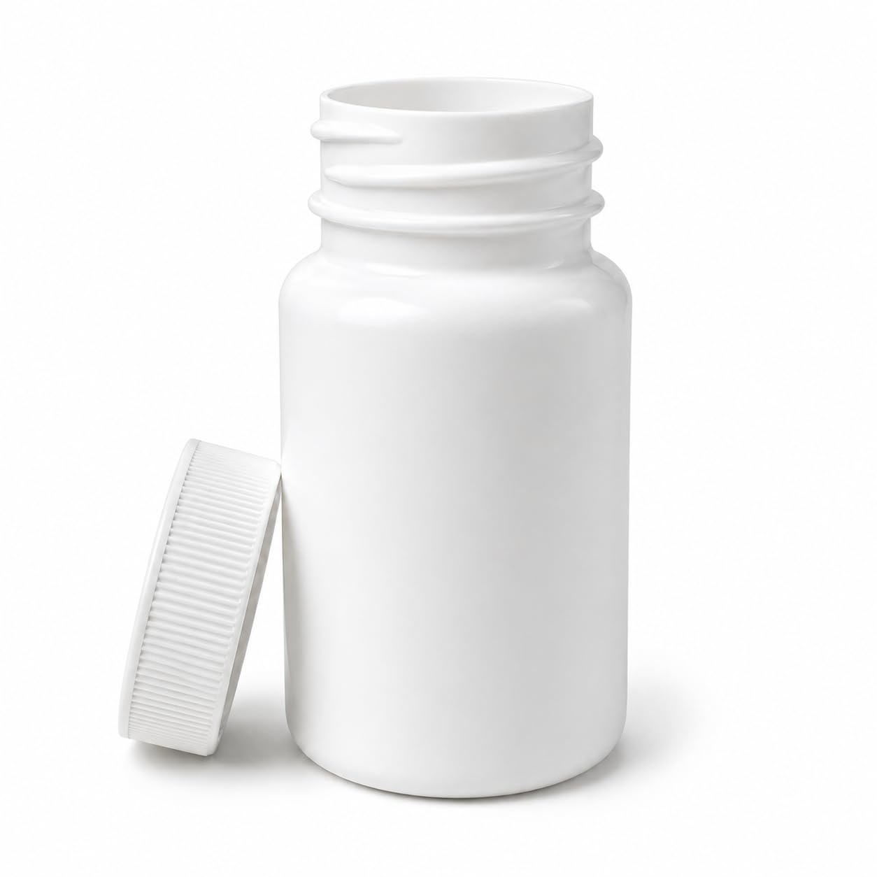 Patco - 60ml PET Empty White Bottle - for Ayurvedic Powder Storage, Capsules & Tablets Store Bottle/AirTight Container (Pack of 25)-image-23