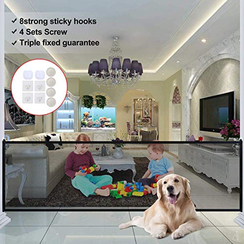Dog Magic Guard, Magic Gate for Dogs Pet Safety Gate 70.9