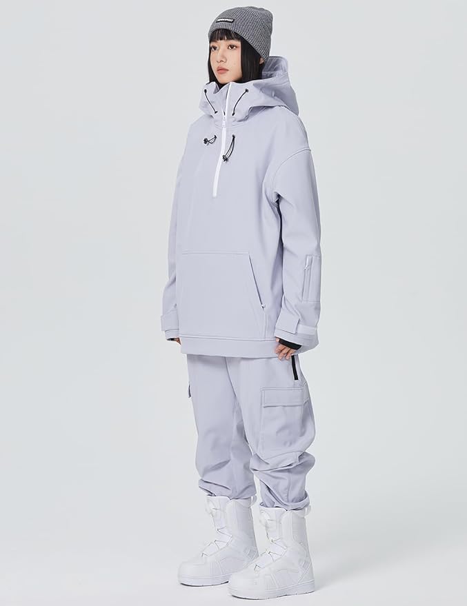 Amazon.co.jp: [HOTIAN] スノーボード ウェア メンズ 上下セット