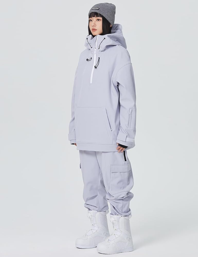 Amazon.co.jp: [HOTIAN] スノーボード ウェア メンズ 上下セット