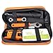 RidingRush Bike Tire Repair Kit, Bike Chain Repair Wrench, Essential Mini Pump, Portable Adult Bicycle Toolkit Accessories, Multi Tool, Tire Levers, Glueless Patches & Portable Bag for Men and Women