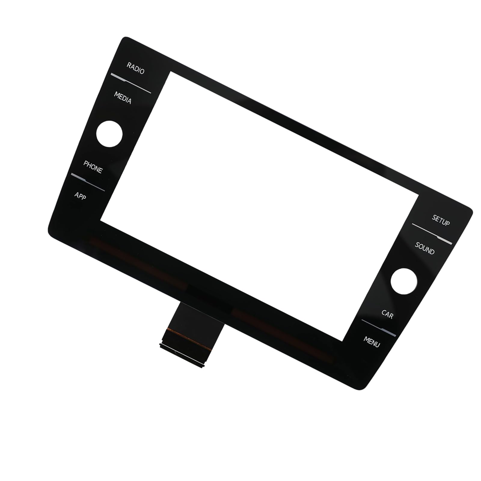 Zamienny panel dotykowy szklany ekran do Golf 7 7,5 MK7 MK6 wyświetlacz nawigacyjny o wysokiej przepuszczalności światła 5G6919605B powłoka zapobiegająca odciskom palców