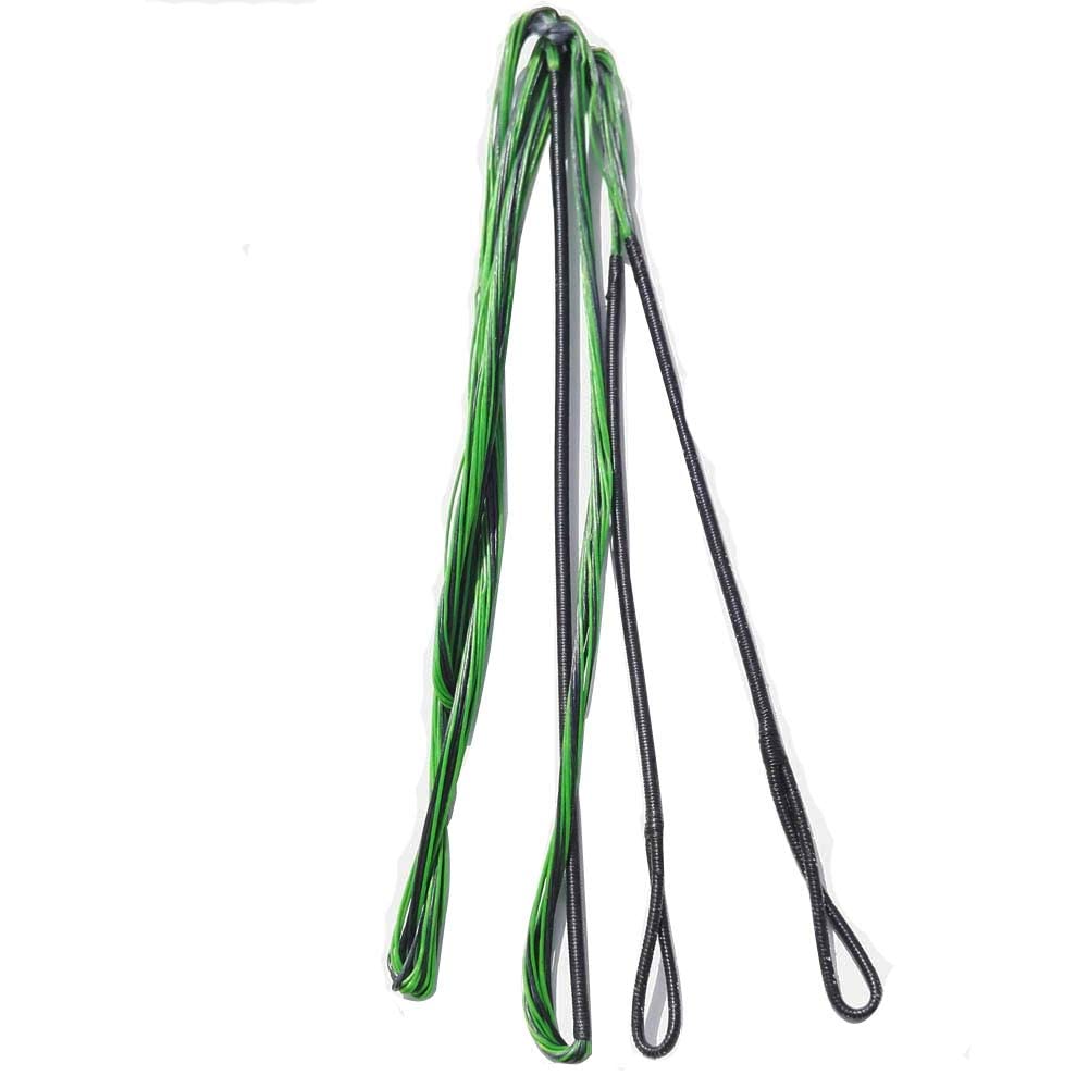 wolfman Dacron Bowstring Archery Recurve Bow String AMO 44-70 inch 14 Strands Handmade Replacement Bow String for Recurve Bow Longbow Traditional Bow(Type 4: AMO 48"(Actual 44.5"))